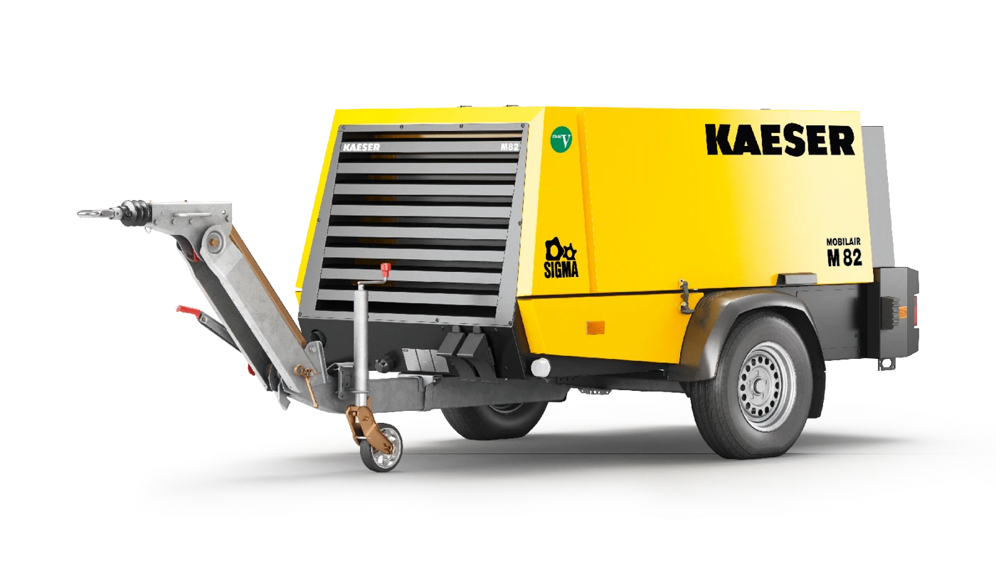 Mobile diesel air compressors up to 295 cfm | MOBILAIR