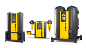 Sécheurs par adsorption de Kaeser Compresseurs.