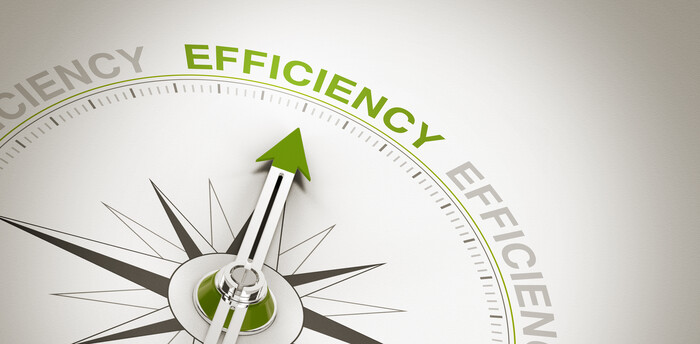 Efficient compressed air supply for reduced CO2 emissions.