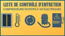 liste de contrôle de l'entretien